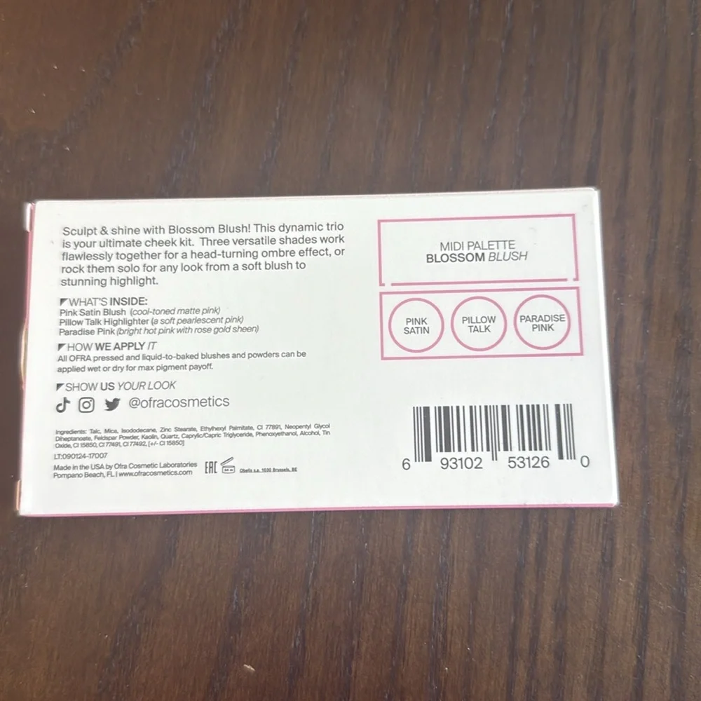 OFRA Midi Palette Blossom Blush - Picture 4 of 4